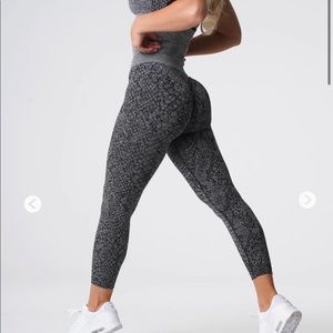 NVGTN snake skin leggings